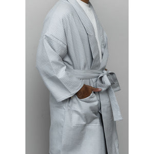 Organic Cotton Waffle Bathrobe