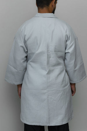 Organic Cotton Waffle Bathrobe